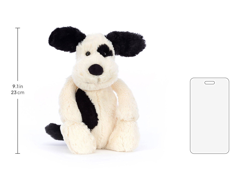 Bashful Black & Cream Puppy - Image 22