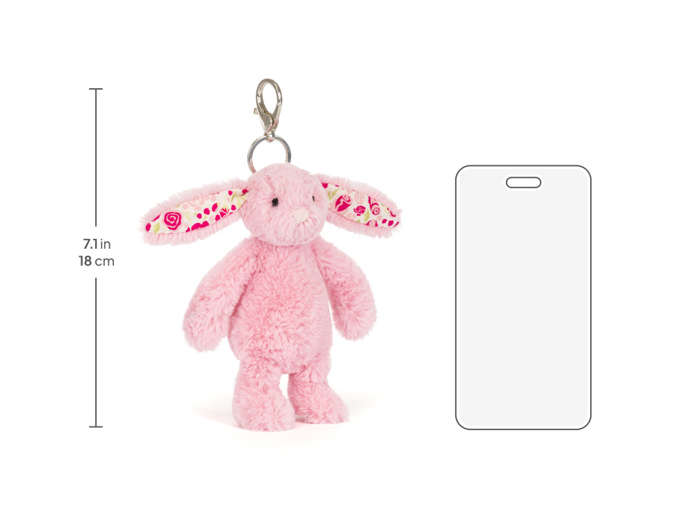Blushkin Blossom Bunny Bag Charm - Image 6