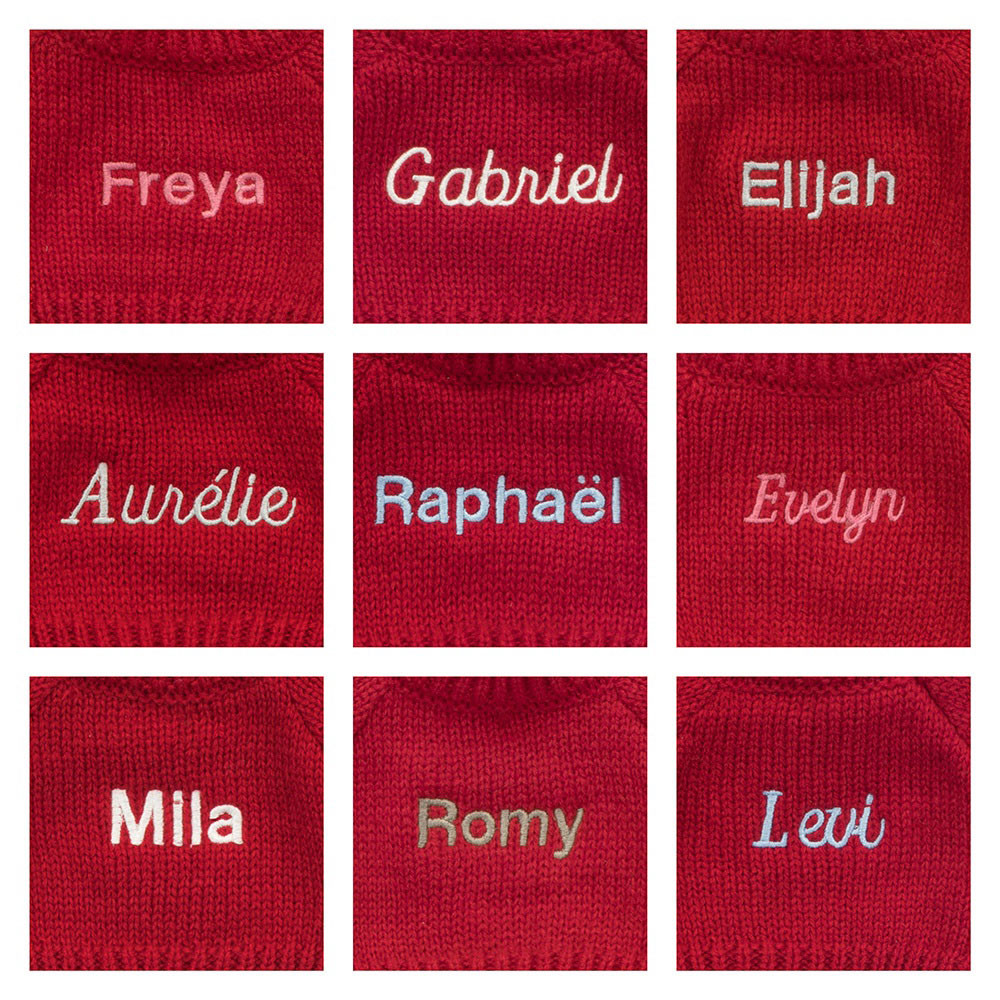 Bashful Twinkle Bunny with Personalized Red Jumper - Image 2