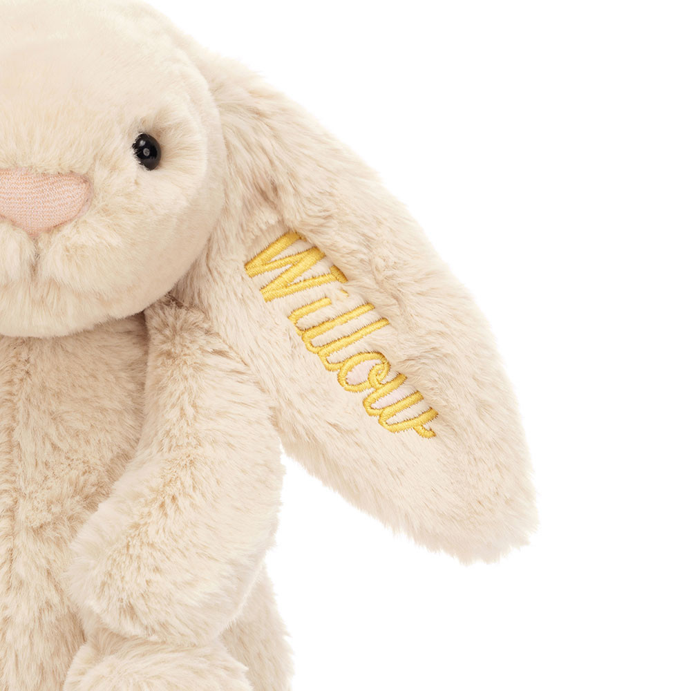 Personalized Bashful Luxe Bunny Willow Medium - Image 3