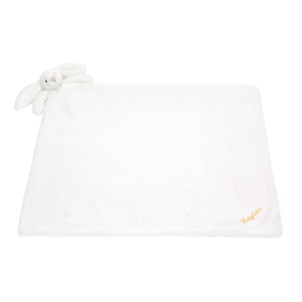 Personalized Bashful Luxe Bunny Luna Blankie - Image 3